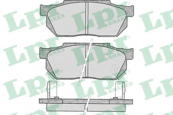 Imagine set placute frana,frana disc LPR 05P322