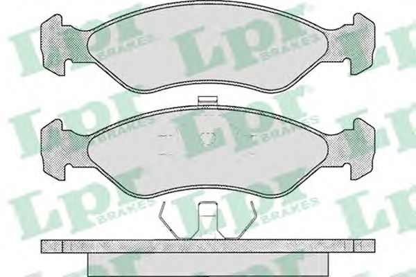 Imagine set placute frana,frana disc LPR 05P329