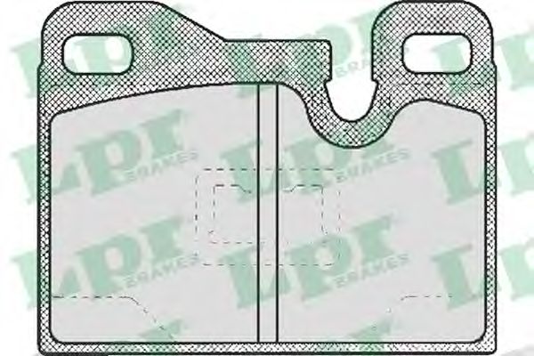 Imagine set placute frana,frana disc LPR 05P403