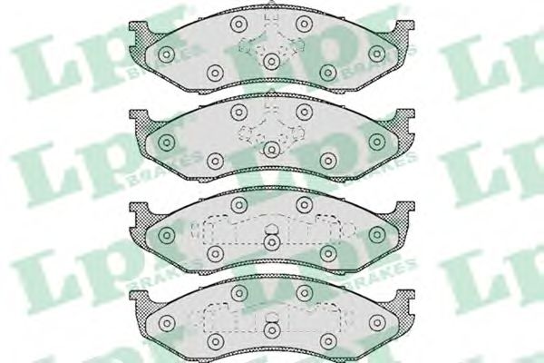 Imagine set placute frana,frana disc LPR 05P459