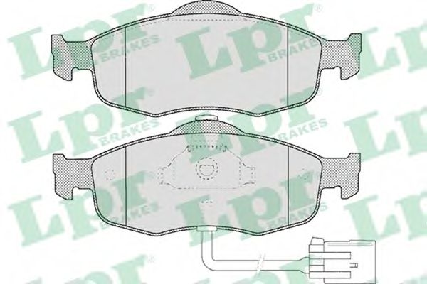 Imagine set placute frana,frana disc LPR 05P461