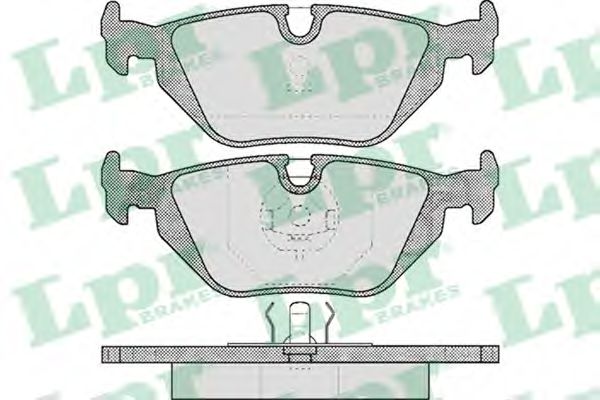 Imagine set placute frana,frana disc LPR 05P463