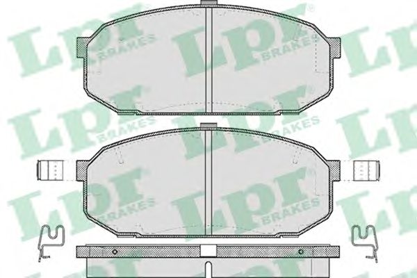 Imagine set placute frana,frana disc LPR 05P526