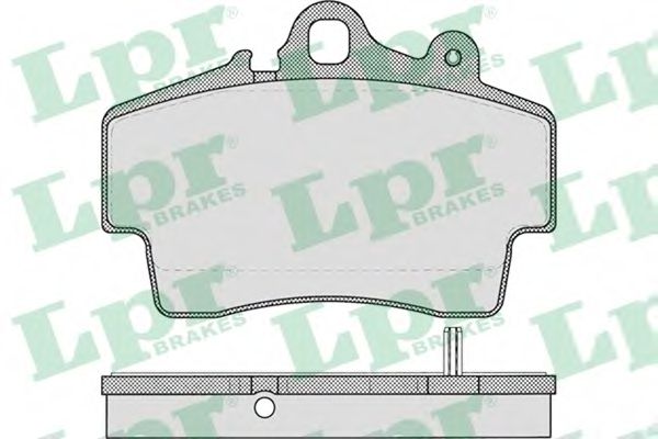 Imagine set placute frana,frana disc LPR 05P722