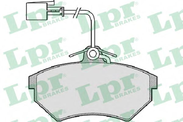 Imagine set placute frana,frana disc LPR 05P724