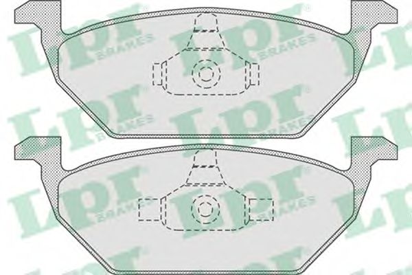 Imagine set placute frana,frana disc LPR 05P730