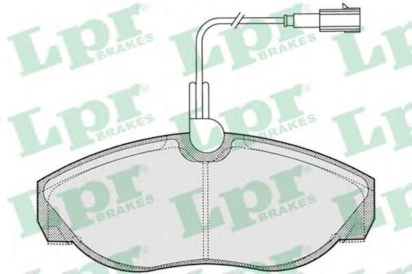 Imagine set placute frana,frana disc LPR 05P773