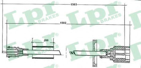 Imagine arbore tahometru LPR C0053SP