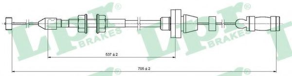 Imagine Cablu acceleratie LPR C0130A