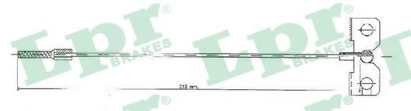 Imagine Cablu, frana de parcare LPR C0485B