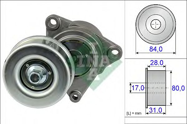 Imagine Intinzator curea, curea distributie INA 534 0359 10