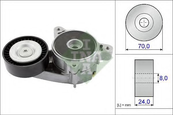 Imagine intinzator,curea transmisie INA 534 0361 10