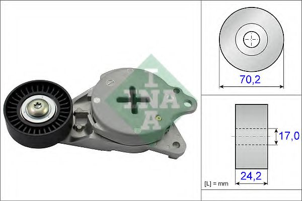 Imagine intinzator,curea transmisie INA 534 0408 10