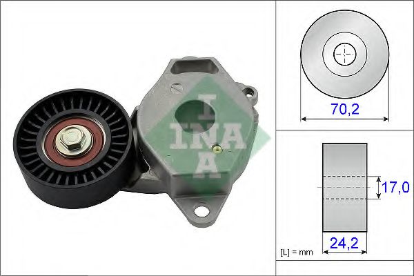 Imagine intinzator,curea transmisie INA 534 0409 10