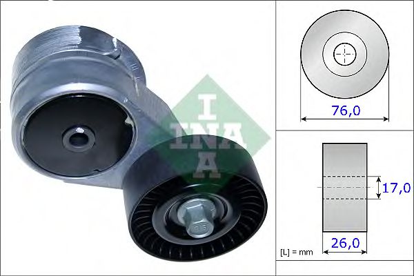 Imagine intinzator,curea transmisie INA 534 0417 10