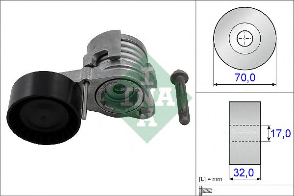 Imagine intinzator,curea transmisie INA 534 0432 10