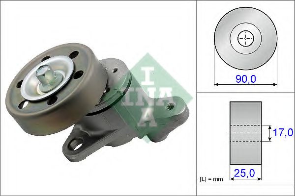 Imagine intinzator,curea transmisie INA 534 0437 10