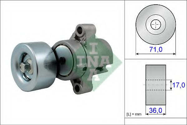 Imagine intinzator,curea transmisie INA 534 0453 10