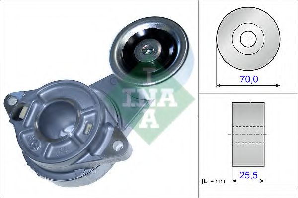 Imagine intinzator,curea transmisie INA 534 0458 10