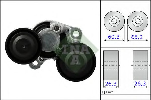 Imagine intinzator,curea transmisie INA 534 0482 10