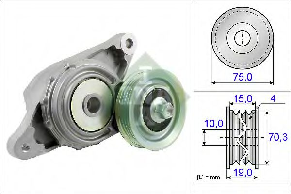 Imagine Intinzator curea, curea distributie INA 534 0489 10