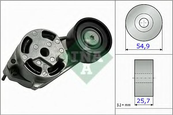 Imagine intinzator,curea transmisie INA 534 0516 10