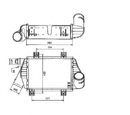 Imagine Intercooler, compresor NRF 30112