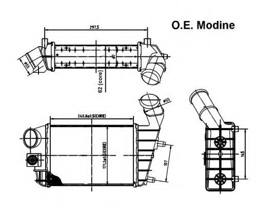 Imagine Intercooler, compresor NRF 30142