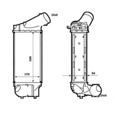 Imagine Intercooler, compresor NRF 30195