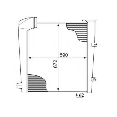 Imagine Intercooler, compresor NRF 30212