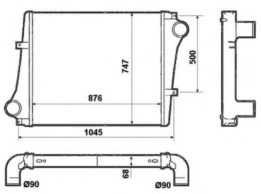 Imagine Intercooler, compresor NRF 30232