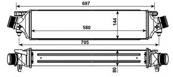 Imagine Intercooler, compresor NRF 30235