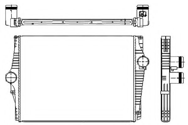 Imagine Intercooler, compresor NRF 30250