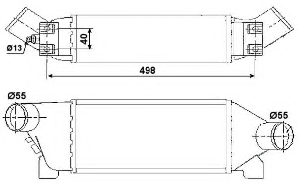 Imagine Intercooler, compresor NRF 30259