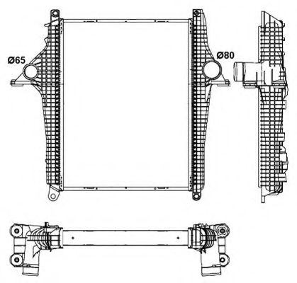 Imagine Intercooler, compresor NRF 30262