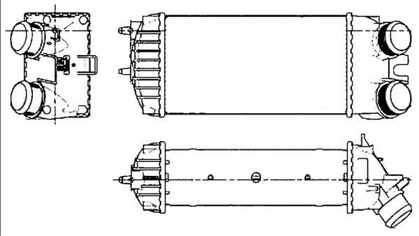 Imagine Intercooler, compresor NRF 30278