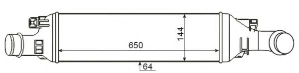 Imagine Intercooler, compresor NRF 30339