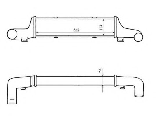 Imagine Intercooler, compresor NRF 30419