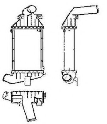 Imagine Intercooler, compresor NRF 30426