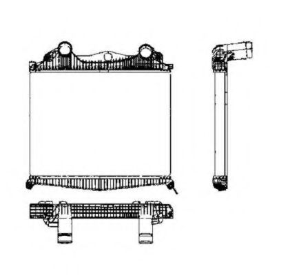 Imagine Intercooler, compresor NRF 30449