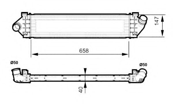 Imagine Intercooler, compresor NRF 30515