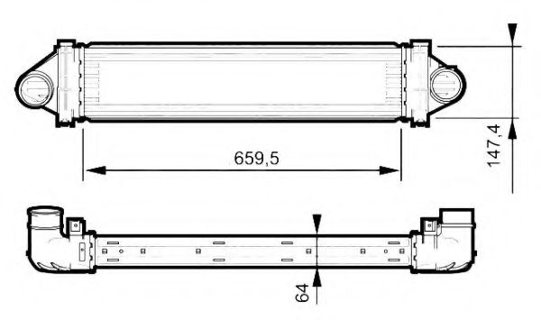 Imagine Intercooler, compresor NRF 30519