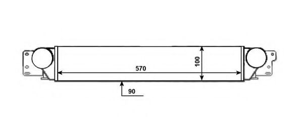 Imagine Intercooler, compresor NRF 30522