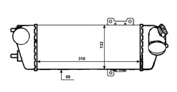 Imagine Intercooler, compresor NRF 30525