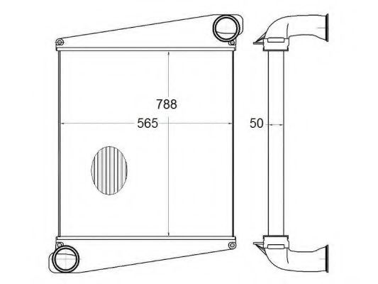 Imagine Intercooler, compresor NRF 30558