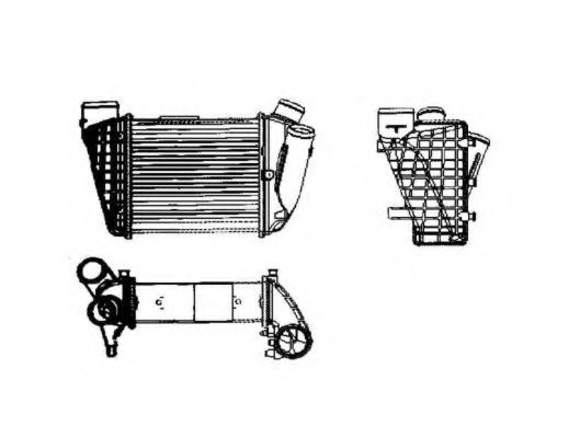 Imagine Intercooler, compresor NRF 30754