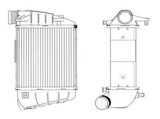 Imagine Intercooler, compresor NRF 30771