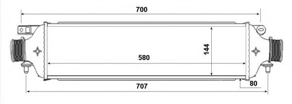 Imagine Intercooler, compresor NRF 30788