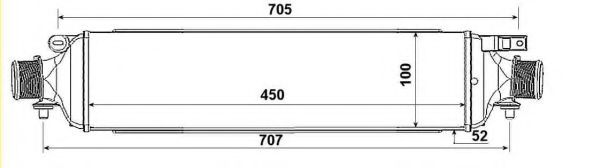 Imagine Intercooler, compresor NRF 30791