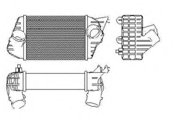 Imagine Intercooler, compresor NRF 30833